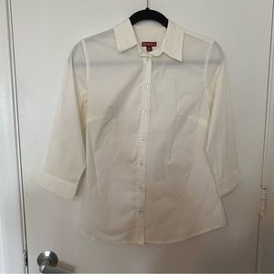 Women’s White Button Down Shirt - XS